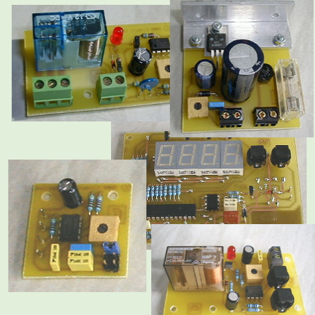 Kits, Oscillators, Timers, Regulators, Thermostats
